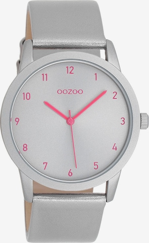 OOZOO Analog Watch in Grey: front