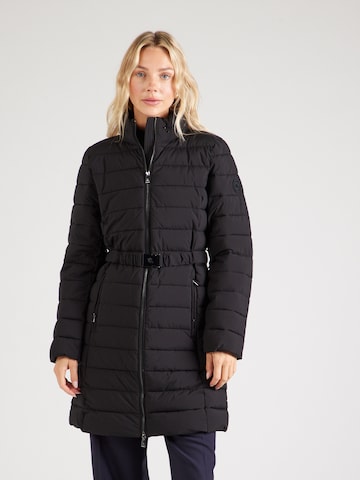 Lauren Ralph Lauren - Abrigo de entretiempo en negro: frente