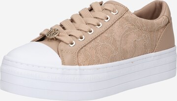 Baskets basses 'Bell' GUESS en beige : devant