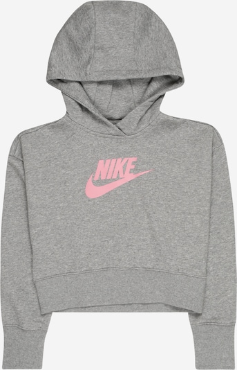 Nike Sportswear Sweatshirt i gråmelerad / ljusrosa, Produktvy