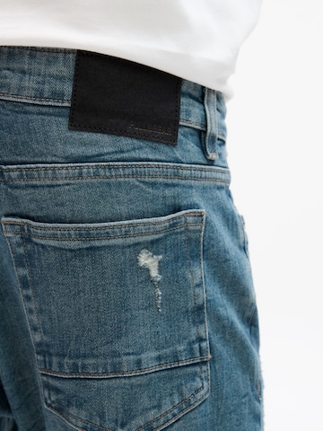 Pull&Bear Skinny Farkut värissä sininen