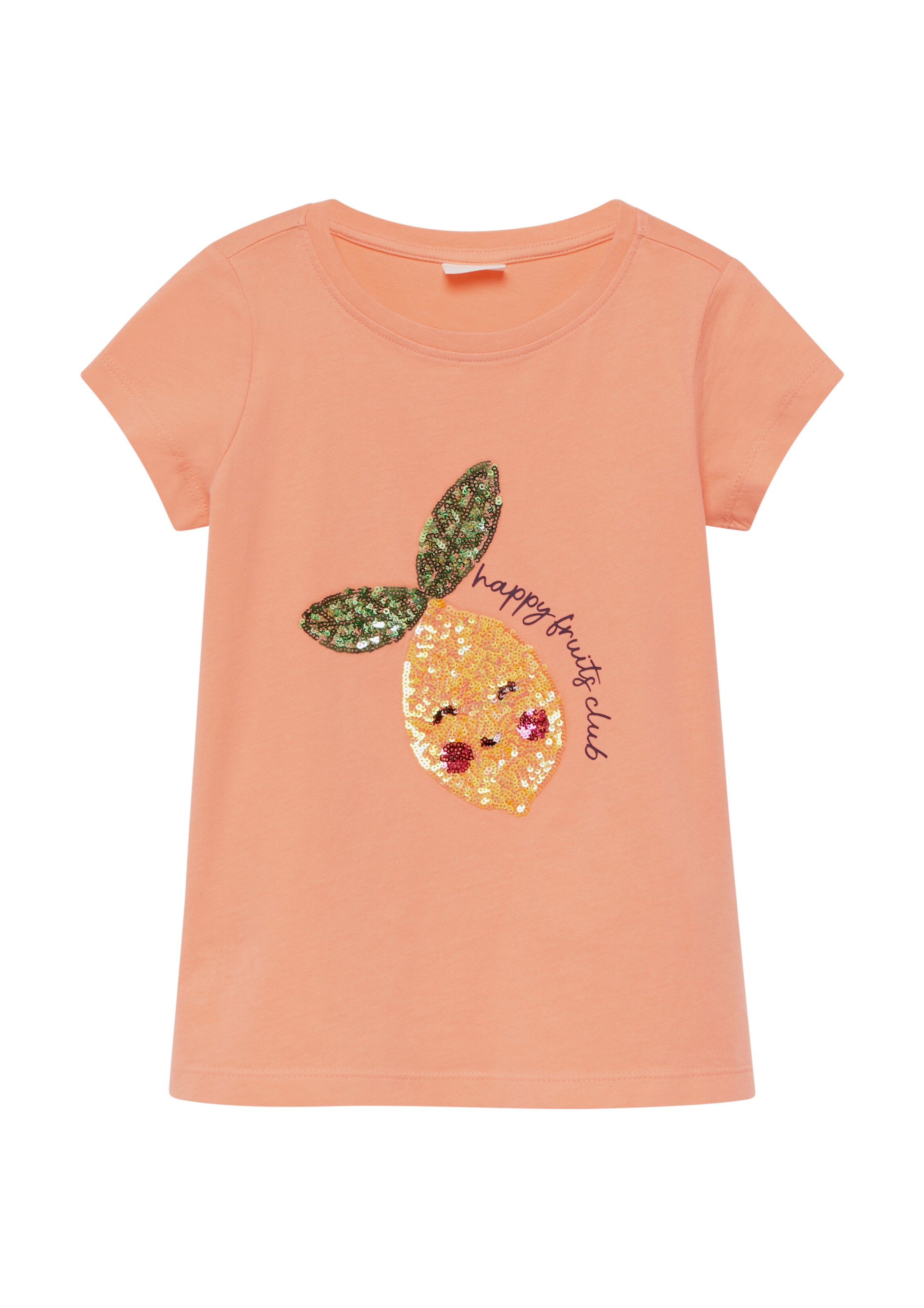 T-Shirt s.Oliver en orange : devant
