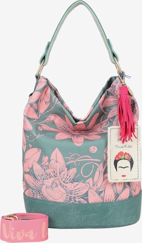 Fritzi aus Preußen Tasche Izzy07 Limited Bloom 'Fritzi x F. Kahlo' in Grün: Vorderseite