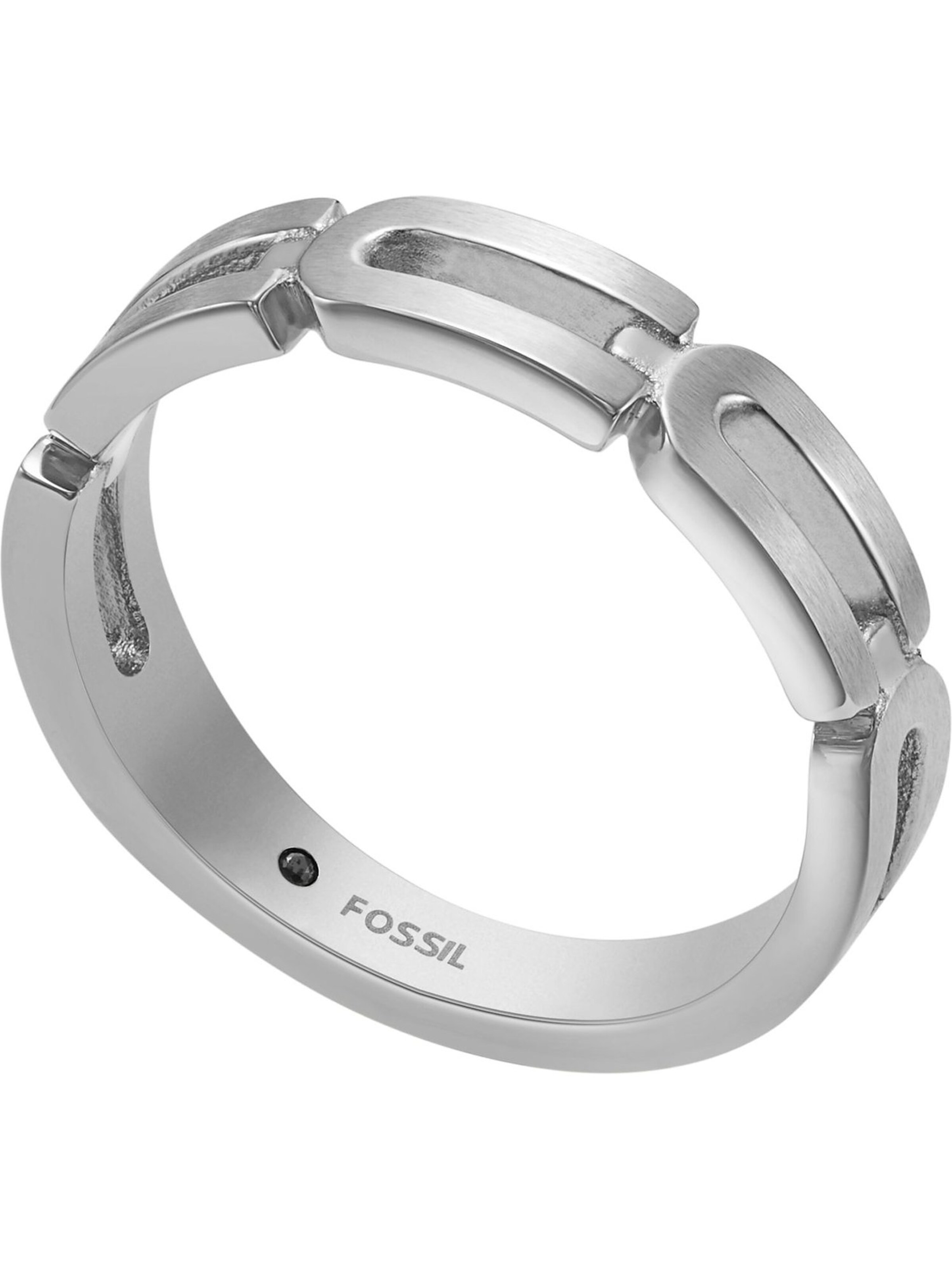 FOSSIL Ring in Silber