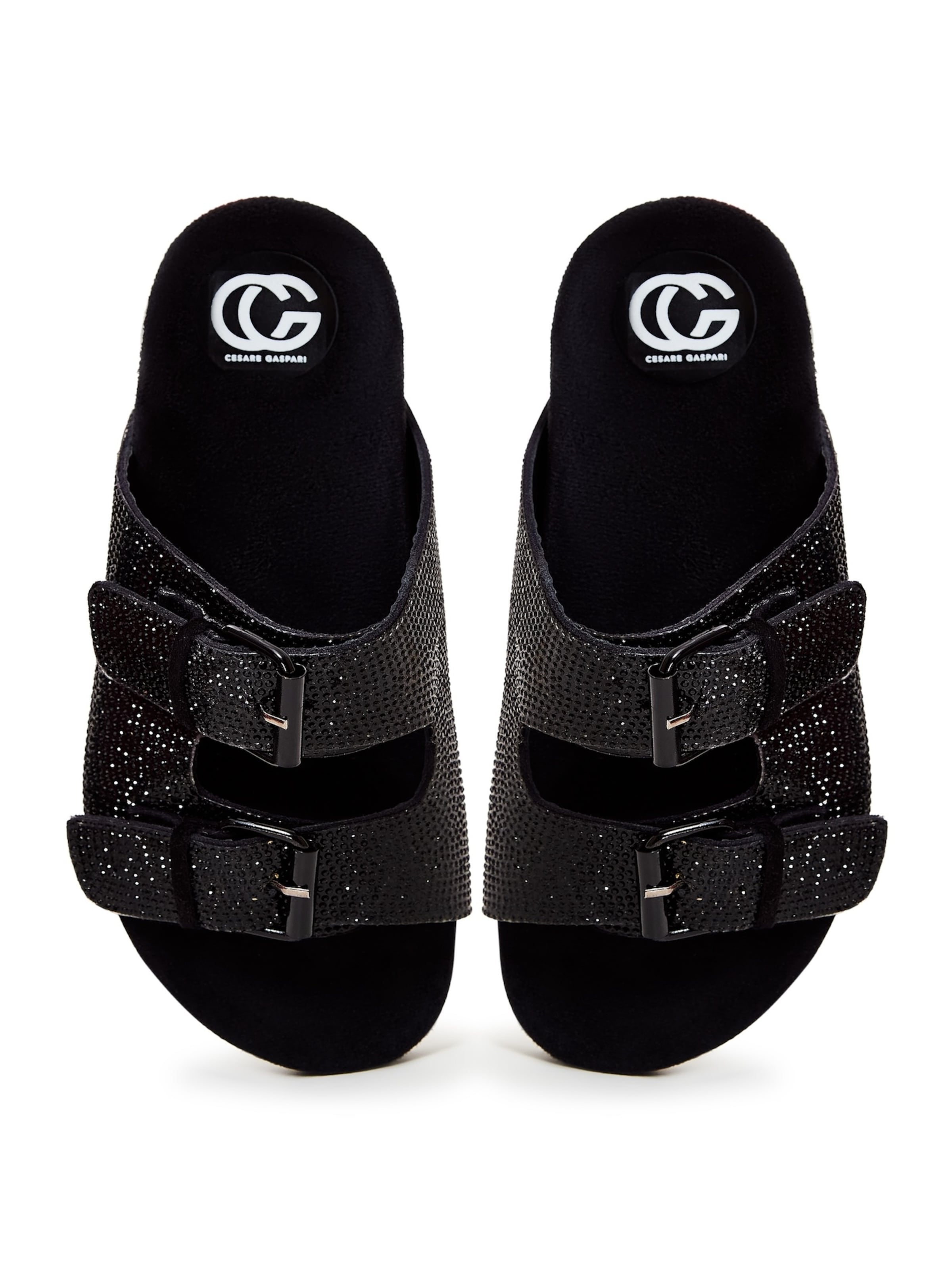 Mule 'Mules' CESARE GASPARI en noir