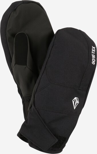 Volcom Athletic Gloves 'STAY DRY GORE-TEX MITT' in Black / White, Item view