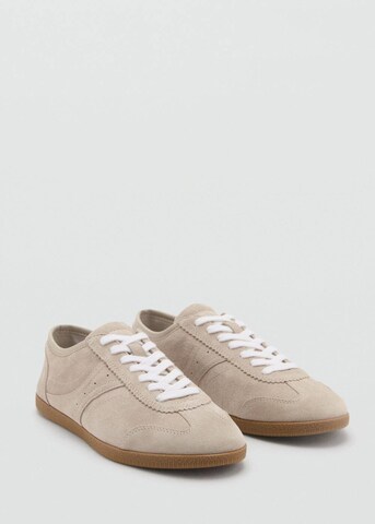 MANGO Sneakers in Beige