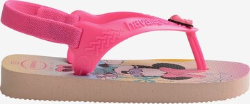 HAVAIANAS Open schoenen 'Disney Classics' in Roze: voorkant