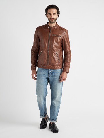 Veste mi-saison JCC en marron