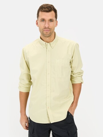 CAMEL ACTIVE Regular fit Button Up Shirt in Green: front