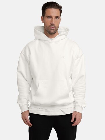 Squeqo Sweatshirt 'Cotton 590 GSM' in Weiß: predná strana