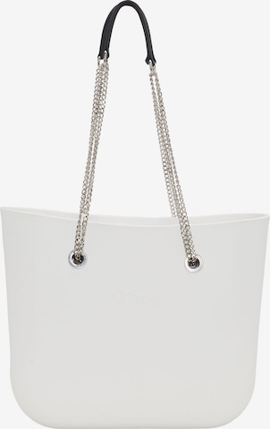 O bag Shopper Tasche Wasserabweisend, Mit Innentasche O bag in Weiß: Vorderseite