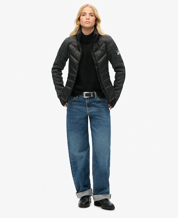 Cardigan 'Storm' Superdry en noir : devant