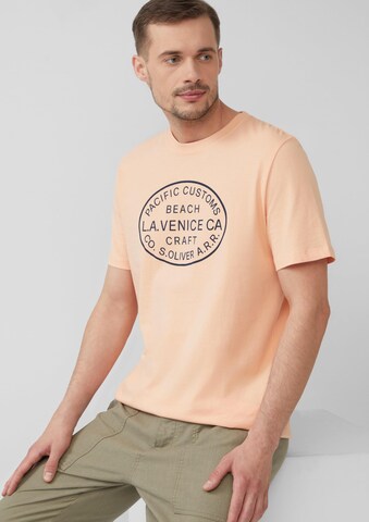 s.Oliver T-Shirt in Orange