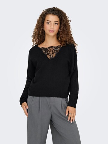 Pullover 'ONLADELE' di ONLY in nero: frontale