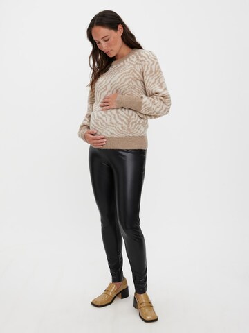 Vero Moda Maternity Pullover 'TARI' in Braun