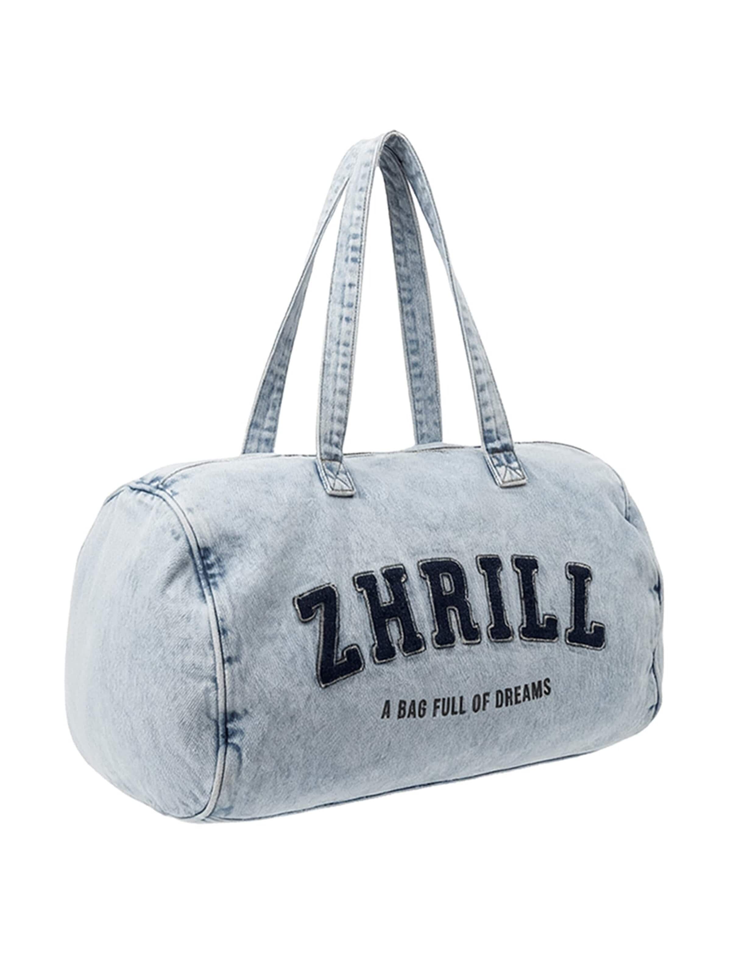 Zhrill Schultertasche 'ZHJADOW'‌‌‌‌‌‌‌‌‌ in Blau: Vorderseite