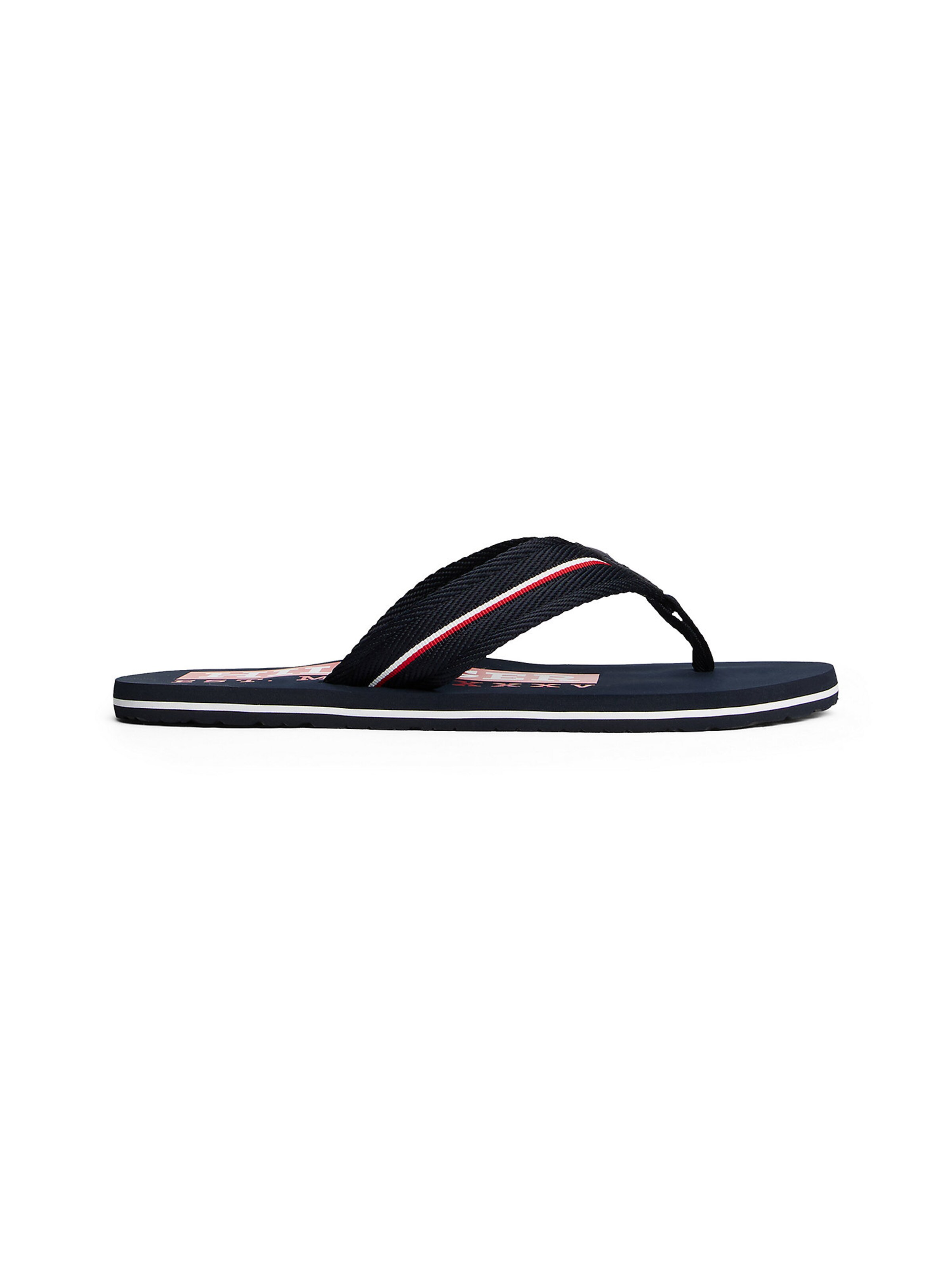 TOMMY HILFIGER T-bar sandals in Blue