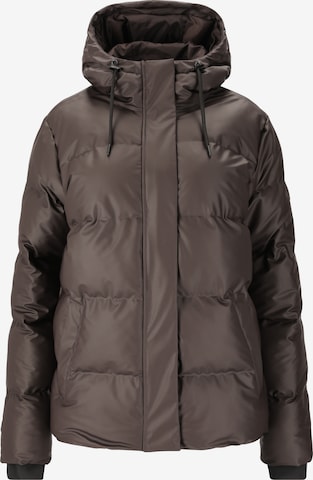 Weather Report Outdoor jacket 'Audrey' in Brown: front