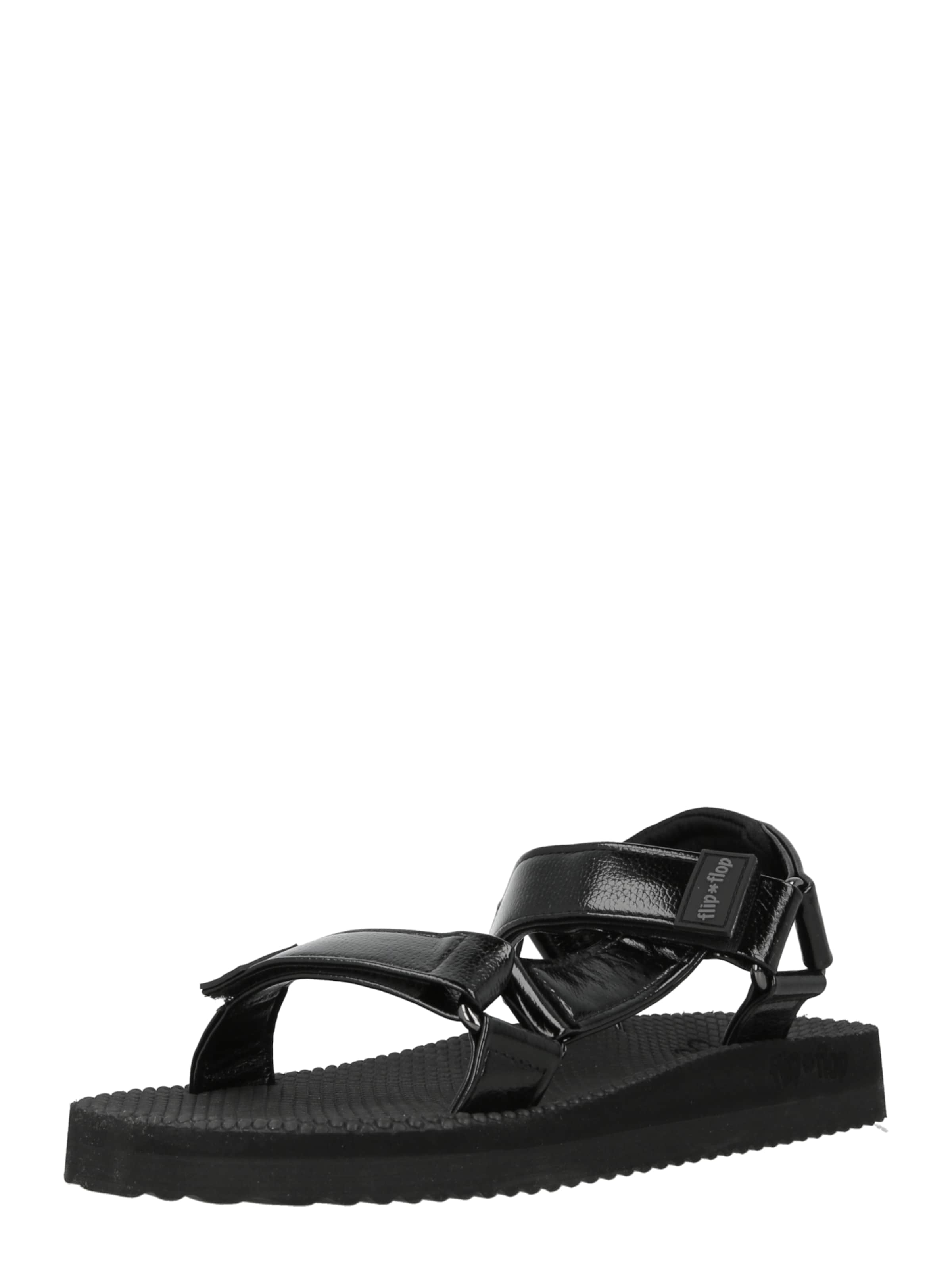 Sandales 'Comfy' FLIP*FLOP en noir : devant