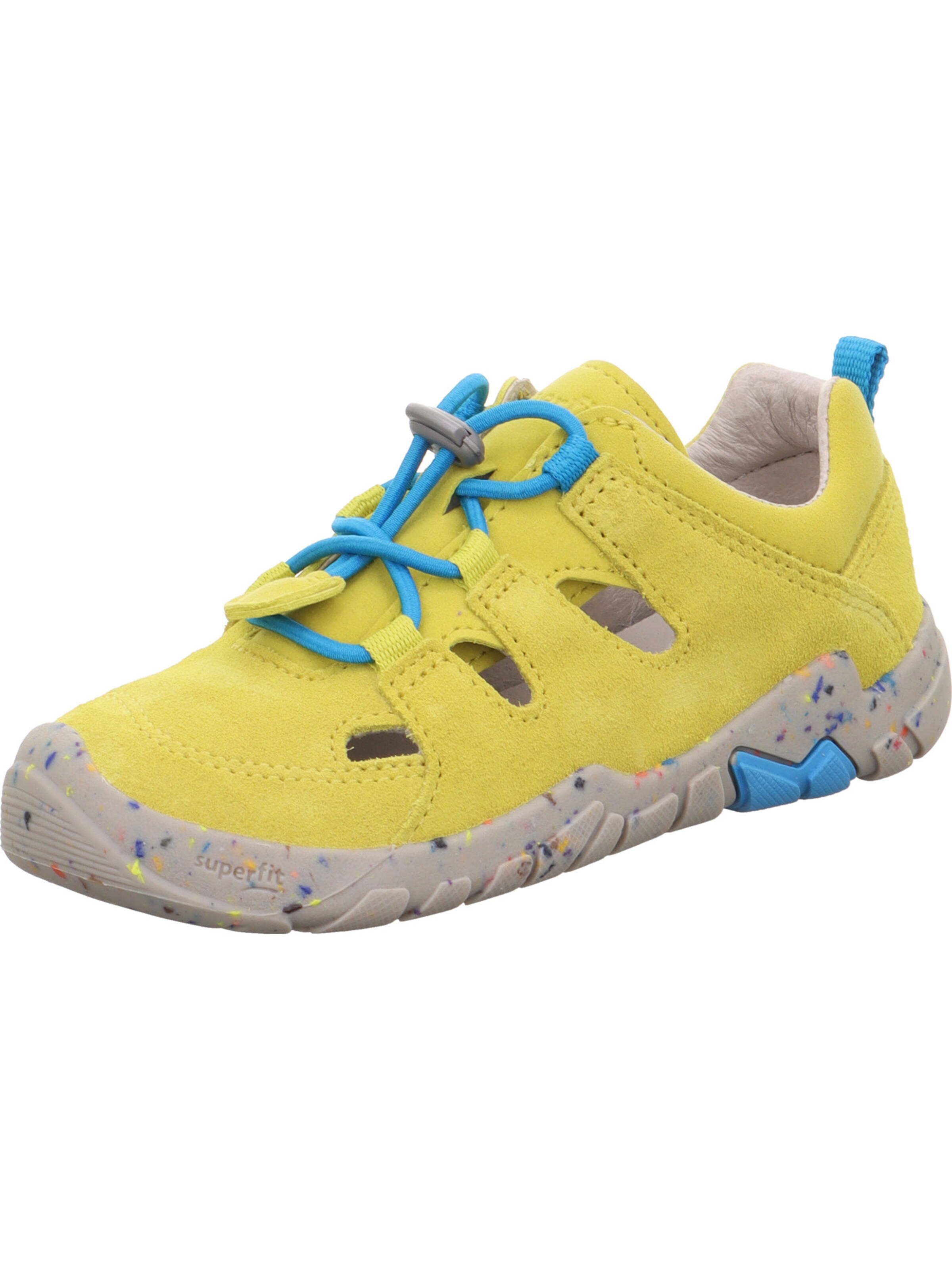 SUPERFIT Sneaker 'Trace' in Gelb: Vorderseite