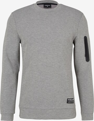 STRELLSON Sweatshirt 'Ives' in Grau: front