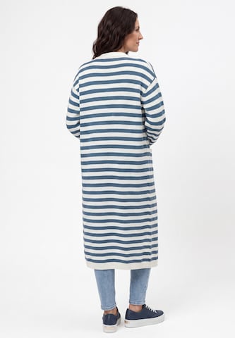 usha BLUE LABEL - Sobretudo de malha 'Casual' em azul