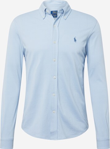 Polo Ralph Lauren Button Up Shirt in Blue: front