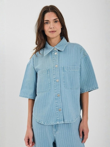 NORR Póló ' Kenzie ' - kék: elől