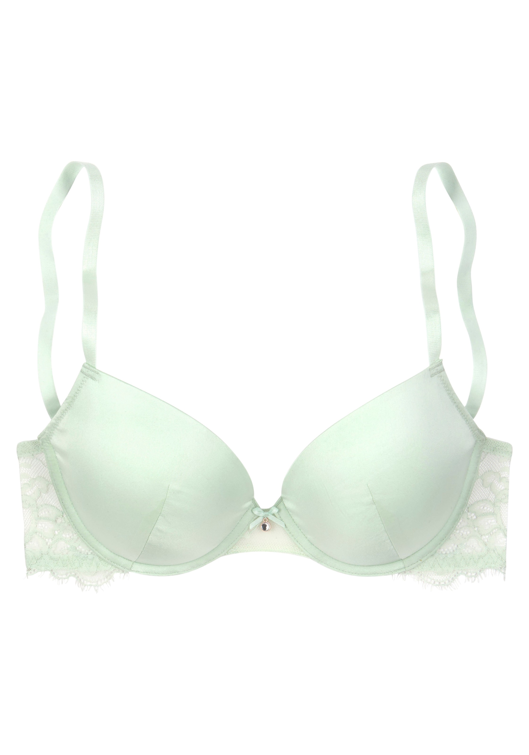LASCANA - Push-up Sujetador en verde: frente