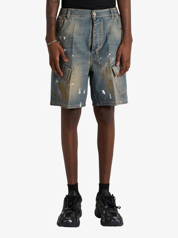 Loosefit Jeans cargo Yes London en bleu : devant