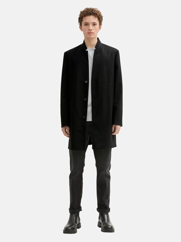 TOM TAILOR DENIM Between-seasons coat in Black