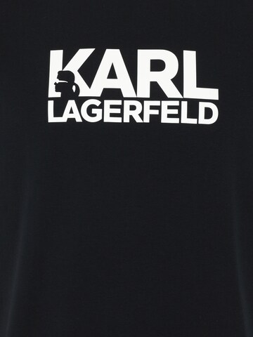 Karl Lagerfeld Тениска в синьо