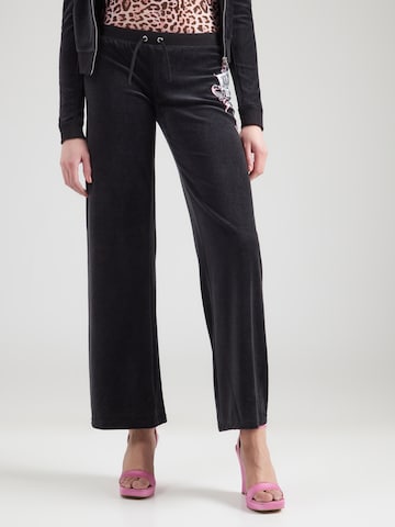 Juicy Couture - regular Pantalón 'WRAP YOU UP' en negro: frente