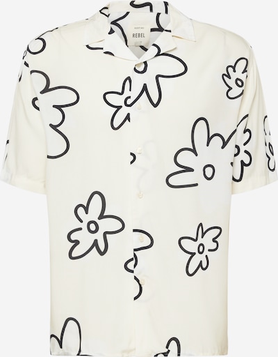 Marškiniai 'Remy' iš Redefined Rebel, spalva – juoda / vilnos balta, Prekių apžvalga