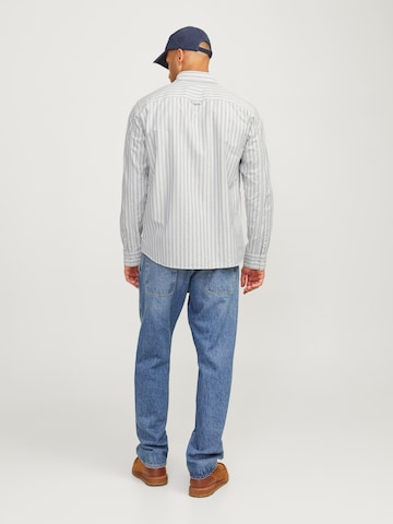 JACK & JONES Regular fit Overhemd 'RDDLESNER' in Wit