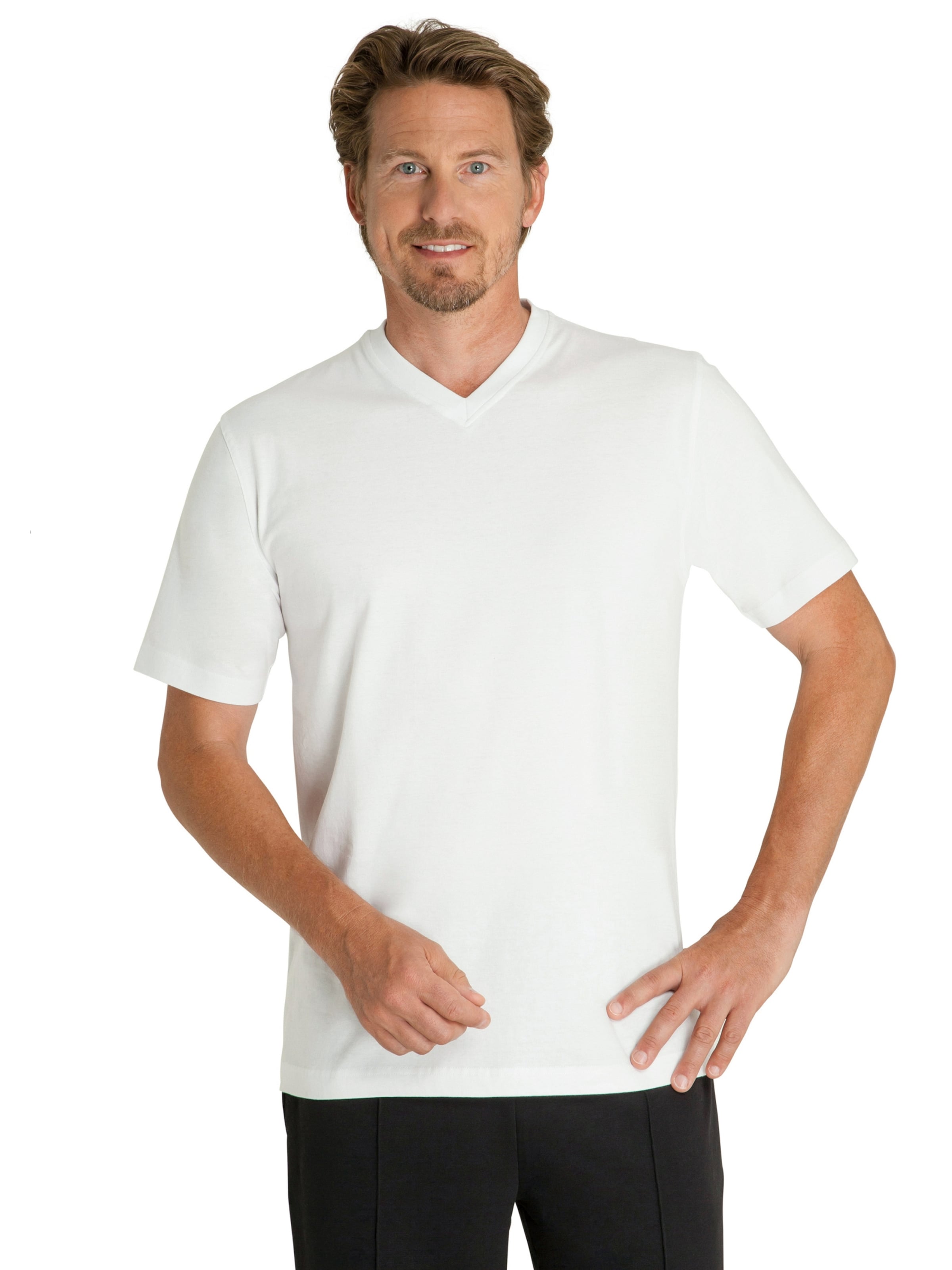 HAJO Shirt 'Doppelpack'‌‌ in Weiß