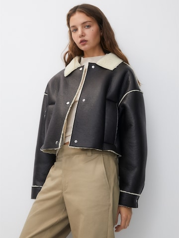 Veste mi-saison Pull&Bear en marron : devant