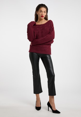 Pull-over faina en rouge