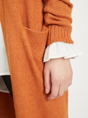 VILA Strickjacke 'VIRil' in Orange