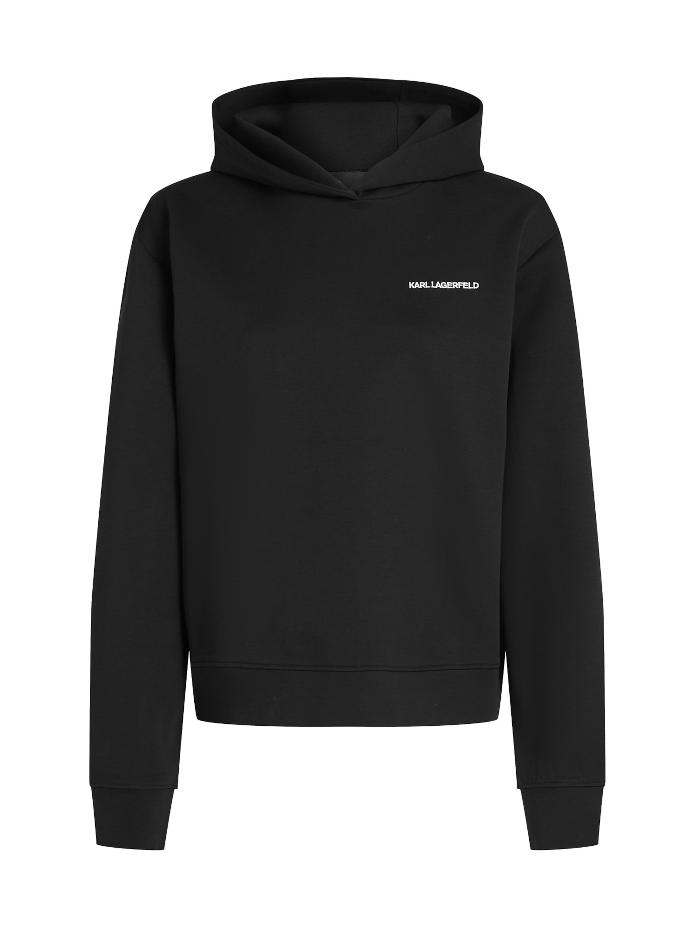 Karl Lagerfeld Tréning póló - fekete: elől