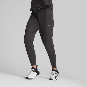 Regular Pantalon PUMA en noir : devant