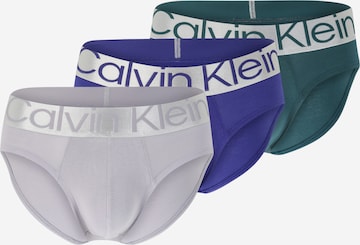 Slip Calvin Klein Underwear en bleu : devant