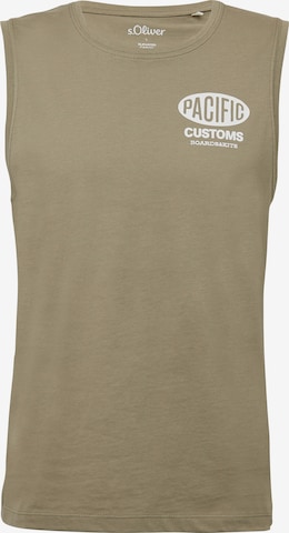 s.Oliver Shirt in Groen: voorkant