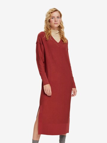 ESPRIT Strickkleid in Rot: predná strana