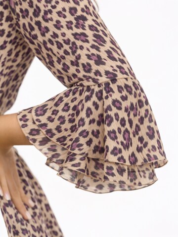 Elena Athanasiadou Cocktailjurk 'Viola' in Beige