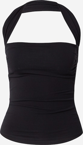 Top 'Marina' di WEEKDAY in nero: frontale