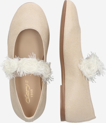 Ballerines 'FRANCESITA' CLARYS en or