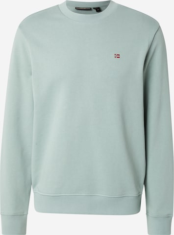 Bluză de molton 'Balis' de la NAPAPIJRI pe verde: față