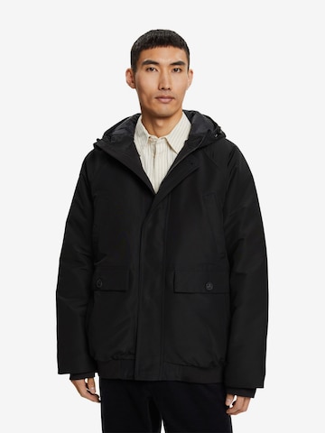 ESPRIT Winter Jacket in Black: front